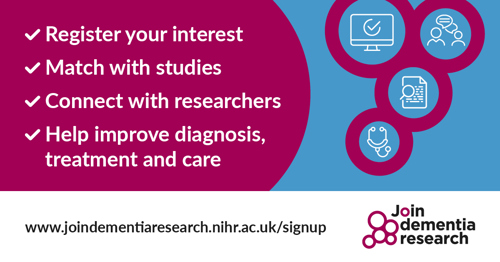 REGISTER YOUR INTEREST, MATCH WITH STUDIES, CONNECT WITH RESEACHERS, HELP IMPROVE DIAGNOSIS, TREATMENT AND CARE. 